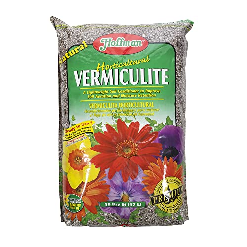 Horticultural Vermiculite Lightweight Garden Soil Conditioner for Aeration and Moisture Retention, 18qt, 2 Pack - view 3