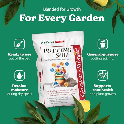 Michigan Peat 5720 General Purpose Potting Soil Mix for Indoor Outdoor Planter Container Gardening, 20 Pound Bag (3 Pack) - view 3
