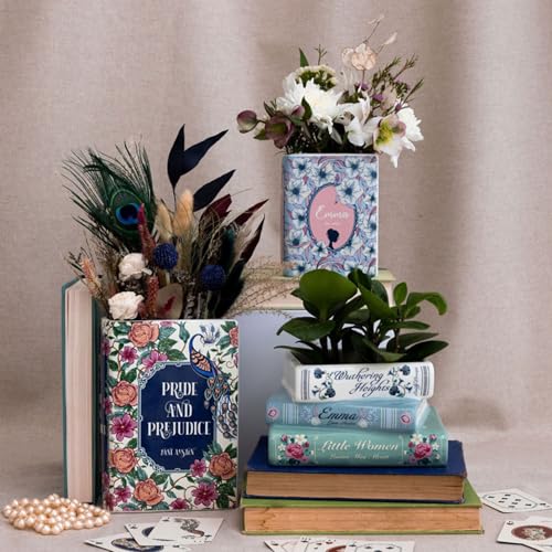 Steel Mill & Co. Book-Shaped Ceramic Decorative Planter, Classic Titles - view 6
