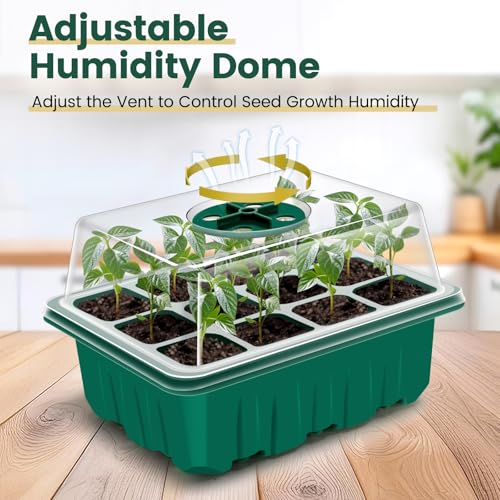 3rd Gen Seed Starter Tray, 10 Pack Seed Starter Kit, 120 Cells - view 3