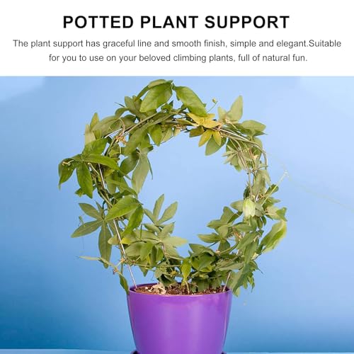 2pcs Iron Vine Plant Climbing Rack, Flower Support Frame - view 3