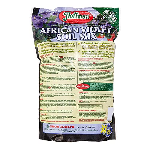 Organic African Violet Soil Mix to Promote Long Blooming Cycles and Increase Plant Growth, 4 Dry Quarts, 2 Pack - view 3