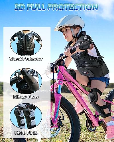 Kids Dirt Bike Armor Suit Chest Protector Ages 3-10 - view 2