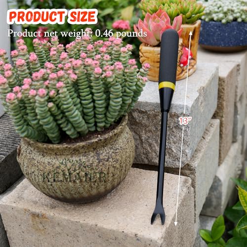 5-Piece Garden Tool Set, Heavy-Duty Stainless Steel Premium Tools - view 6