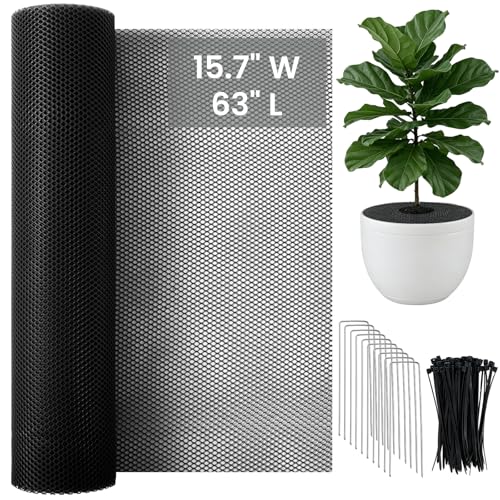 15.7" X 63" Plant Pot Grids-Cuttable Plant Pot Soil Cover Protector