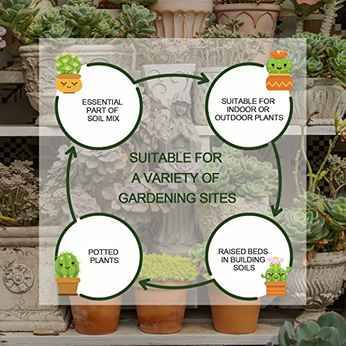 20QT Horticultural Vermiculite Bulk, Organic Vermiculite for Plants, Course Grade Vermiculite for Gardening, for houseplants, for Mushrooms, to Maintain Soil Moisture and Plant Growth(2-4mm) - view 6