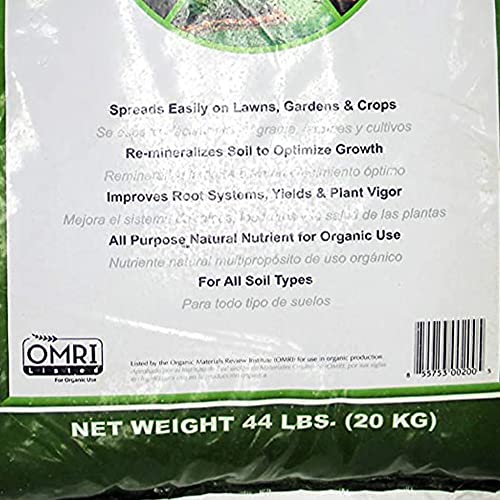 Granulated 44lb Bag - Natural Soil & Trace Minerals - OMRI Listed - view 5