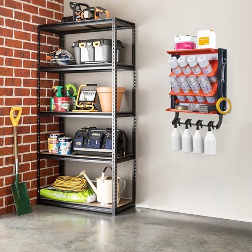 Spray Paint Can Holder Wall Mount, Heavy Duty Metal Spray Can Holder - view 3