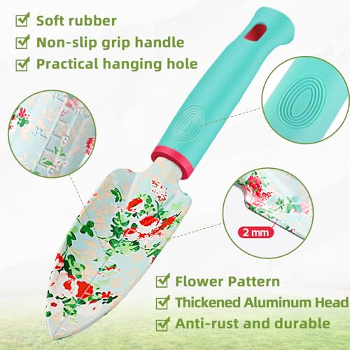 Garden Tool Set Gift for Mom,Gardening Kit Apron,Glove,Bag for Women - view 4