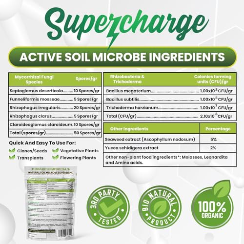 Mycorrhizae with Beneficial Bacteria for Plants - Supercharge - view 6