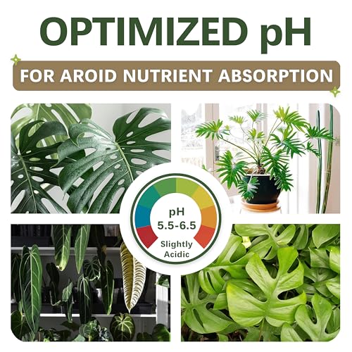 AROID Potting Mix/Premium Soil for Monstera, Philodendron, Alocasia, Anthurium – Chunky, Optimally Aerated Soil – Organic & Ready to Use – Supercharges Root and Foliage Growth (8 QTS) - view 3