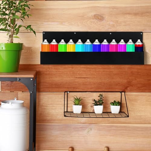 2 Pack Spray Can Holder Rack Organizer Wall Mount - view 6