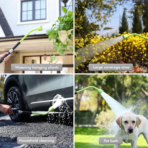 Heavy Duty Metal Watering Wand 24 Inches, Water Wand for Garden Hose - view 7