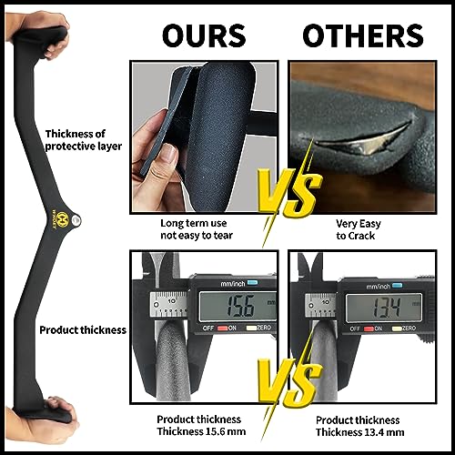 LAT Pulldown Attachment,Back Tricep Bar Strength Training,Handle Grips LAT Pull Down Bar Press Down Exercises,Cable Machine Accessories, Cable Back Attachments for Home Gym - view 3