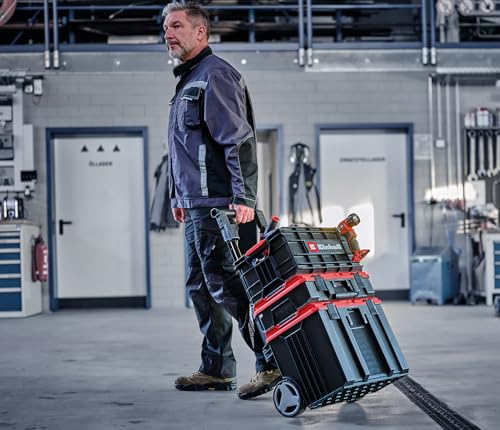 Original E-Case Toolbox - Max 90 kg, Stackable, Latchable Tool Crate - Can Be Combined with All E-Case System Products for The Storage and Transport of Tools and Accessories - view 2