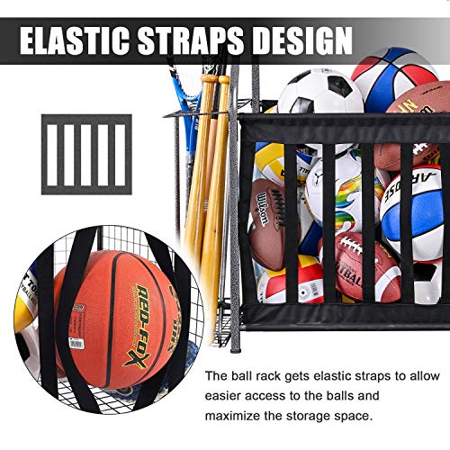 Sports Equipment Organizer for Garage with Golf Bag Storage - view 4