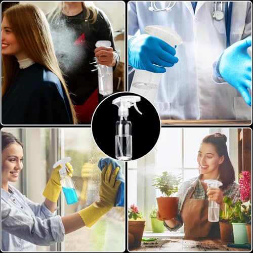 Plastic Spray Bottles 8.8oz/260ml 2 Pack Empty Clear Spray Bottle - view 5