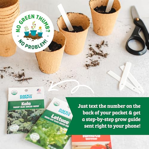Organic Flowers Seeds Variety (5-Pack) - view 3