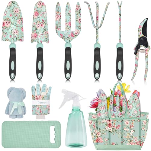 11Pcs Floral Gardening Tools Set, for Women Mom