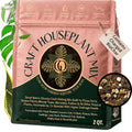 Craft Houseplant Potting Mix, Organic Indoor Potting Soil for House Plants, Chunky Well Draining Plant Soil for Pothos, Snake Plant & Tropical Plants, Peat Free, 2 Quart