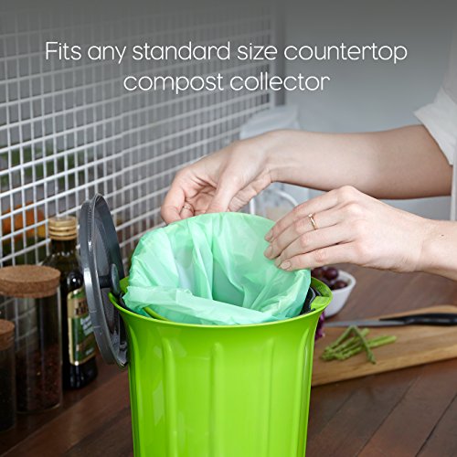 Fresh Air Biodegradable Compost Bags, 2.5 Gallon / 25 Count, Original Scent (Pack of 2) - view 6