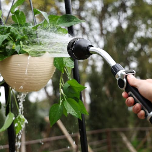 2-in-1 Watering Wand, Heavy Duty Metal Garden Hose Wand for Outdoor - view 7