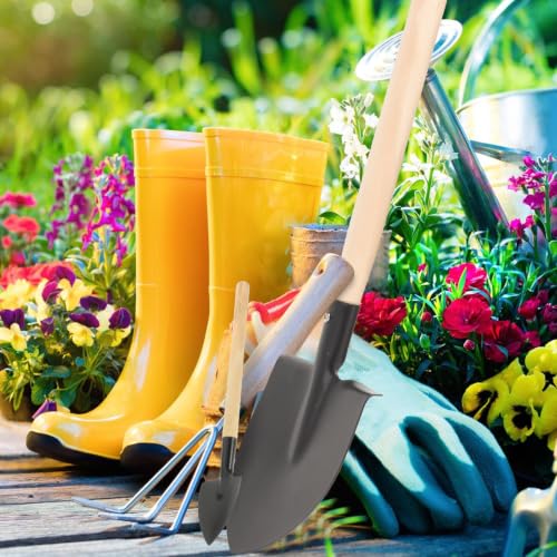 Garden Tools Set with Wood Handles for Houseplants and Bonsai - view 7