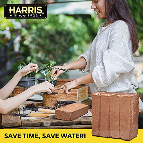 Coco Coir Pith, 4 Bricks Expand to 9 Gallons of Coconut Coir, Coconut Fiber - view 5