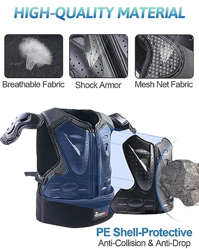 Kids Dirt Bike Armor Suit Chest Protector Ages 3-10 - view 3