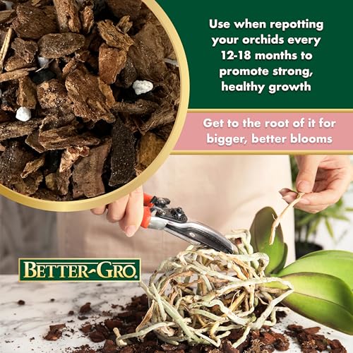 Special Orchid Mix - Premium Grade Orchid Bark Potting Mix for Potting,Repotting,Enhanced Drainage,Air Flow & Root Ventilation,for Phalaenopsis,Cattleyas,Dendrobiums,8 Quarts,(Pack of 2) - view 7