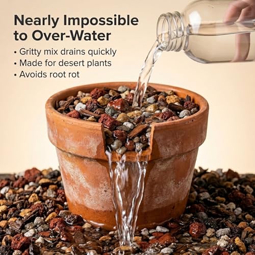 Molly's Succulent Potting Mix, Cactus and Bonsai Gritty Blend, 5 Dry Quarts - view 2