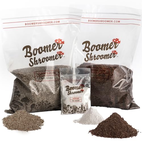 Dry Bulk Substrate for Mushroom Cultivation (Coco Coir, Vermiculite, Gypsum) | Produces 10 Pounds of Pasteurized Substrate, Enough for Two Monotubs | Mushroom Substrate