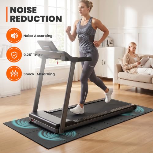 Walking Pad Mat, 71"x32", Treadmill Mat for Hardwood Floors - view 5