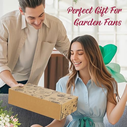 Gardening Tools Set, 10PCS Gardening Gifts for Women, Pink - view 2
