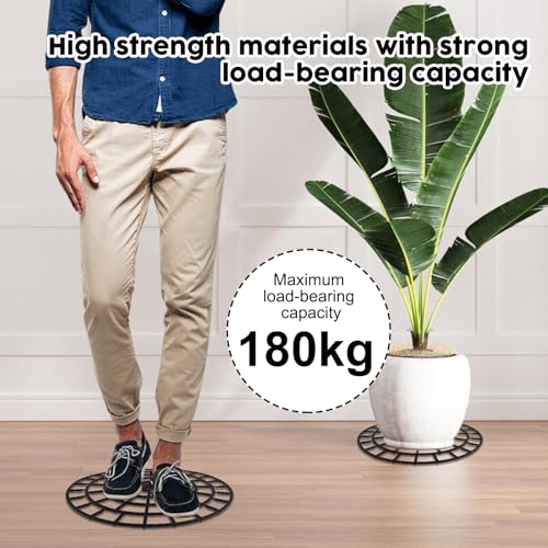 10 PCS Plant Riser for Pots In/Outdoor, Patio & Deck Floor Protector Flower Plant Stands 12 inch Adjustable Pot Risers Plant Trivets Pot Elevator Deck Planter Base Protect Deck & Patio Floor - view 4