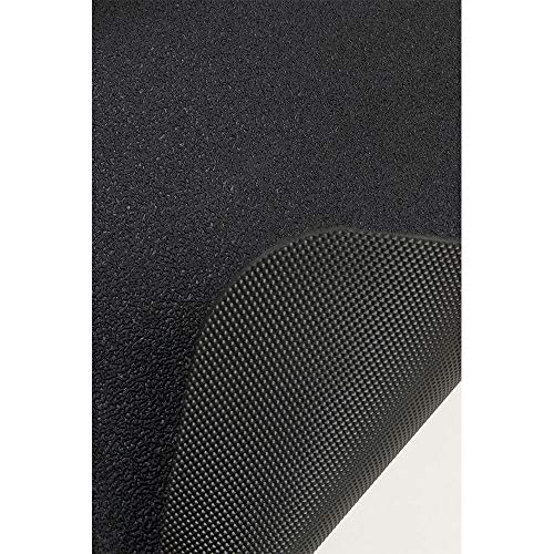 Multi-Purpose Rubber Floor Mat for Indoor or Outdoor Use, Utility Mat for Entryway, Home Gym, Exercise Equipment, Tool Box Liner, Garage, Under-Sink, Patio, and Door Mat; 30" x 48", Black - view 3