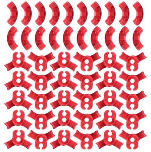 50 Pcs Plant Training Clips,Adjustable Low-Stress Plant Bendy Clip