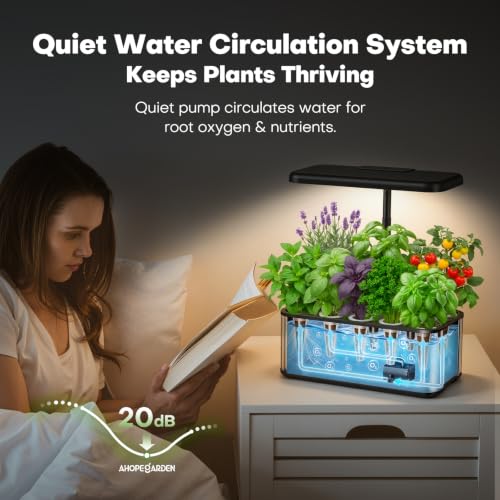 Hydroponics Growing System: 10 Pods Stainless Steel Garden - view 6