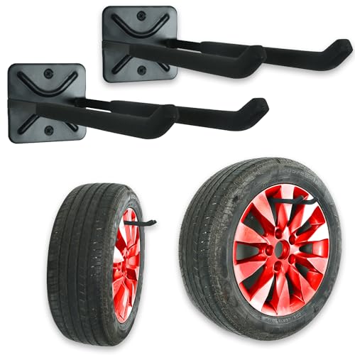 Wall Mount Garage Hooks, Heavy Duty Long Utility Storage Hooks