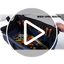 20 Inch Heavy Duty Tool Bag with Wide Mouth for Tool Storage,Carrier and Organizer,Tool Bag for Men/Women, Wide Mouth Tool Bag with Inside Pockets (20 Inch) - view 7