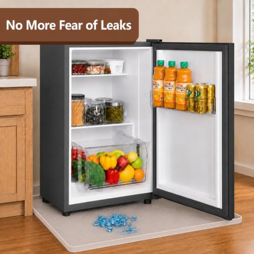 19.7"x19.7"x0.6" Silicone Refrigerator Drip Tray Appliance Mat - view 7