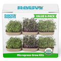 DIY Microgreen Grow Kit, 6-Grow Variety Pack