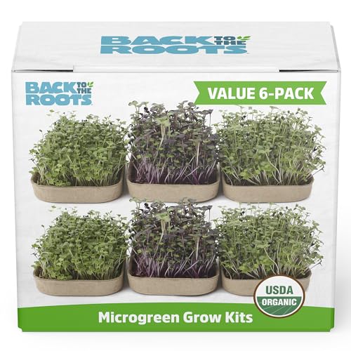 DIY Microgreen Grow Kit, 6-Grow Variety Pack