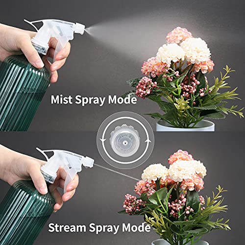 Watering Can Indoor Plants - Plant Watering Can 34 OZ, Long Spout Small Watering Can for House Plants Garden Potted Flowers with Spray Bottle, Squeeze Bottle Green - view 5