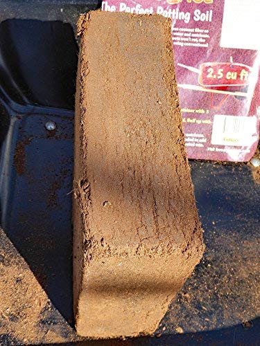Coconut Coir Compressed Block expands up to 18.7 Gallons (2.5 Cu Ft) - Ideal Growing Medium for Potting Mix - Healthy Roots, Healthy Plants and Bountiful Harvest (1 Pack) - view 6