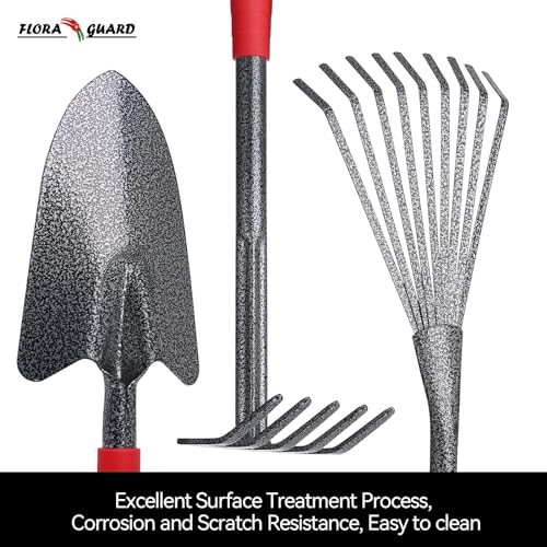 6-Piece Garden Tool Set, Heavy Duty Steel Hand Tools - view 6
