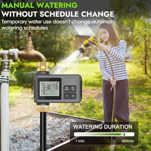 60FT Drip Irrigation System with Smart Water Timer - view 6