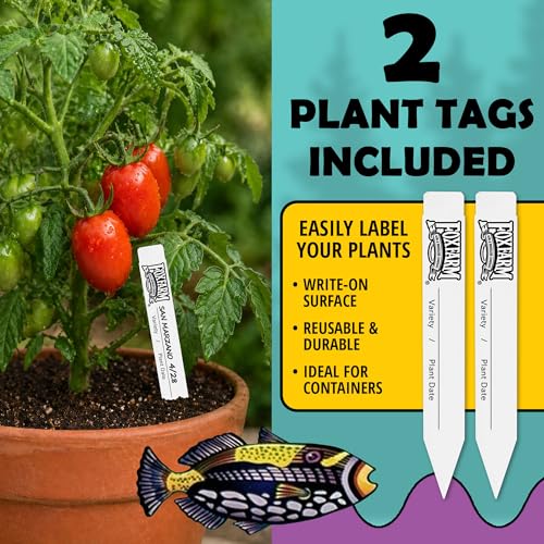 Ocean Forest Potting Soil with 2 Plant Tags, 12qt - view 2