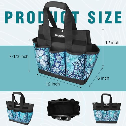 Garden Tool Bag, 9 Pockets Gardening Bag - view 4