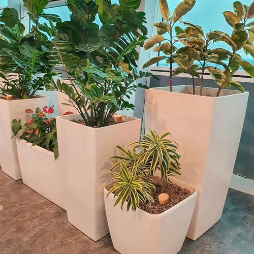 4pcs Ollas 3.1inch Plant Watering Globes Clay Watering Pot with lid Terra Cotta Clay Irrigation Globes Terracotta Watering Simple Irrigation Peripheral Water System Self Watering System - view 6